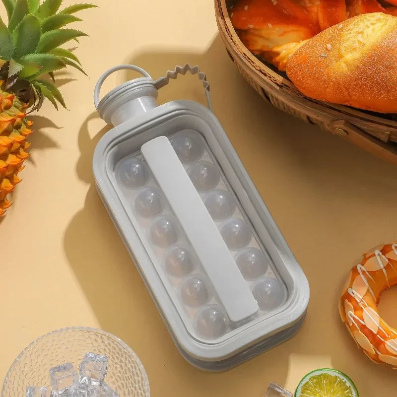 Portable Ice Maker Water Bottle