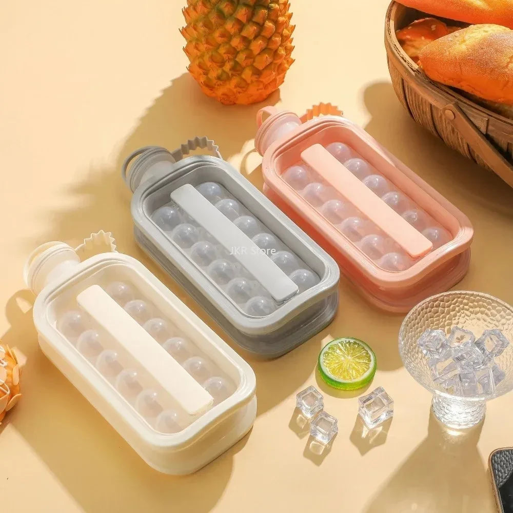 Portable Ice Maker Water Bottle