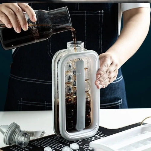Portable Ice Maker Water Bottle