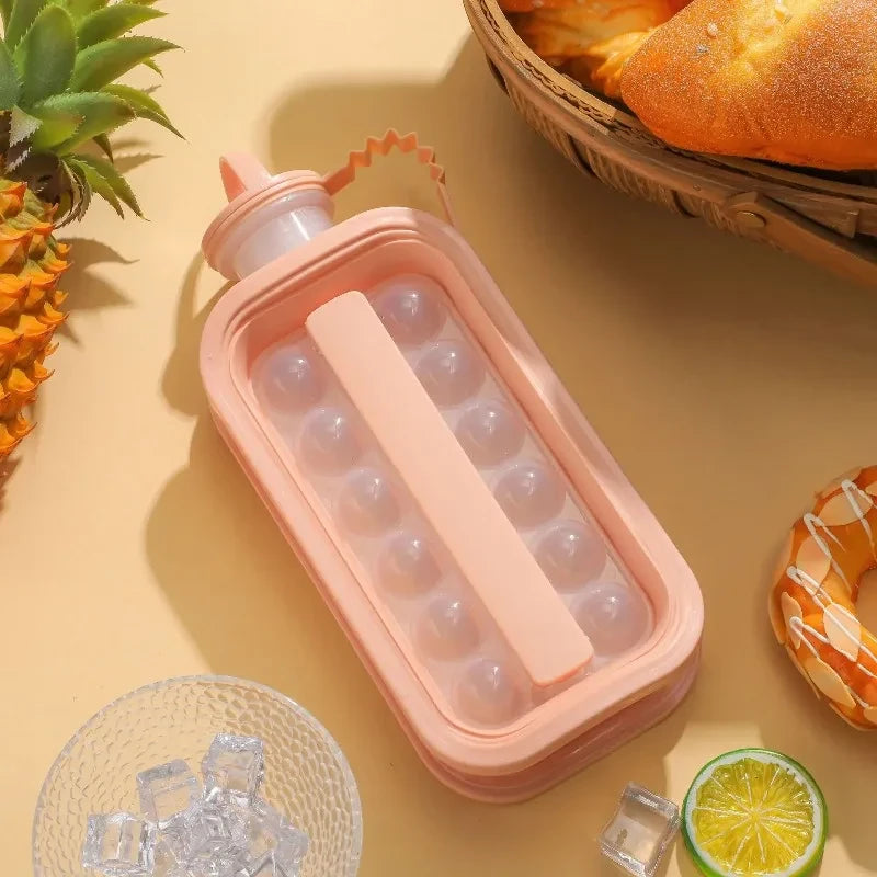 Portable Ice Maker Water Bottle