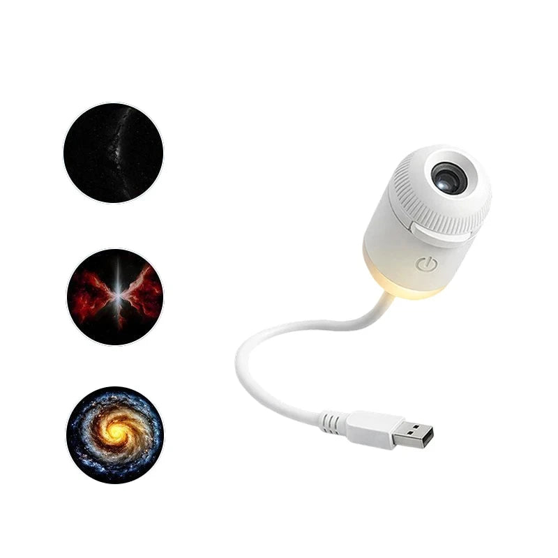 Mini Galaxy Star Projector Night Light